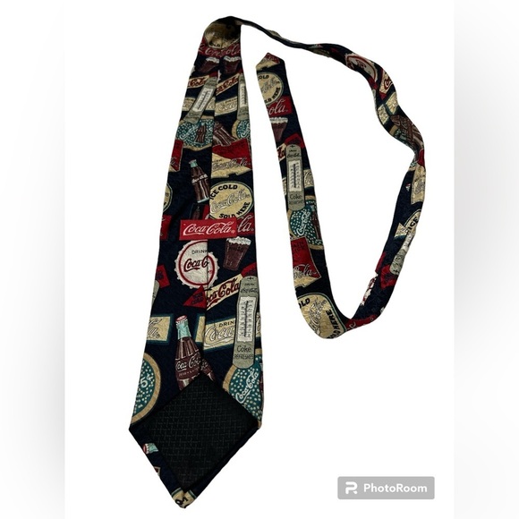 Set of 4 Vintage Coca Cola Ties for Men - Picture 7 of 9